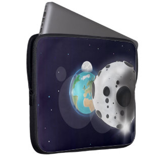 Funda Para Portátil ¡Impacto astroide en el planeta Tierra!