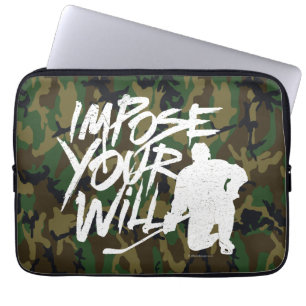 Funda Para Portátil Imponer su voluntad (hockey)