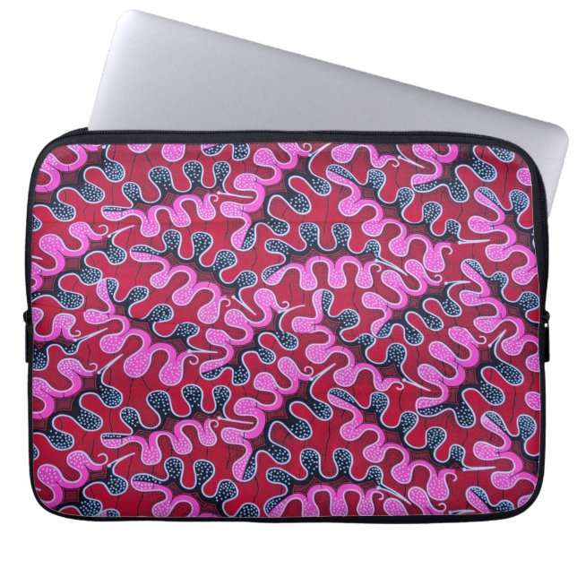 Funda Para Portátil Impresión Africana (Frente)