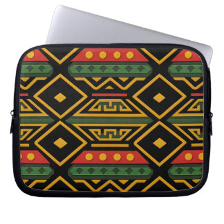 Funda Para Portátil Impresión africana en negrita