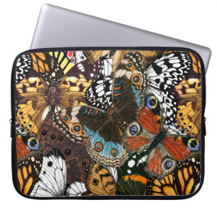 Funda Para Portátil Impresión animal. Las alas de mariposa.