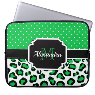 Funda Para Portátil Impresión Cute Leopard