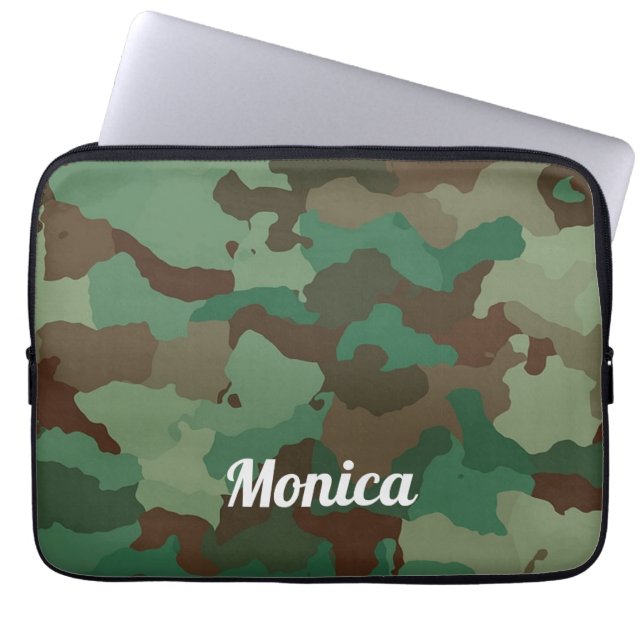 Funda Para Portátil Impresión de camo verde de Guay (Frente)