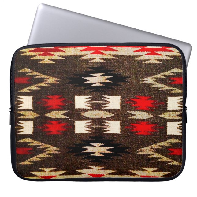 Funda Para Portátil Impresión de diseño tribal nativo americano (Frente)