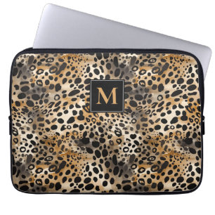 Funda Para Portátil Impresión de leopardo
