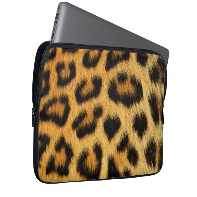 Funda Para Portátil Impresión de leopardo (Anverso derecho)