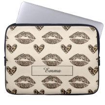 Impresión de leopardo beige y negro chic