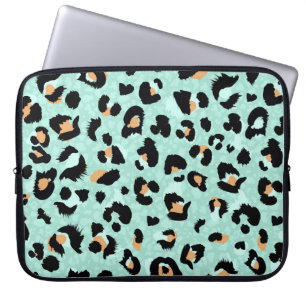 Funda Para Portátil Impresión de leopardo, patrón animal