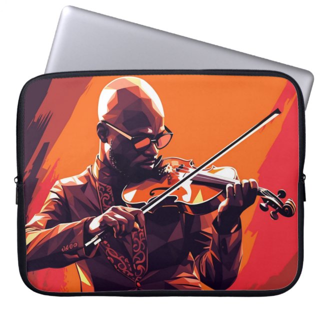 Funda Para Portátil Impresión de lienzo envuelto en falso (Frente)