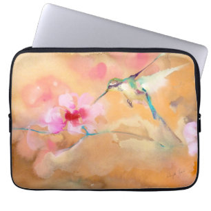 Funda Para Portátil Impresión de "ruborización" del colibrí