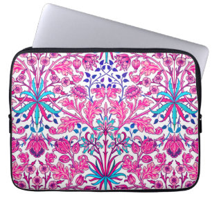 Funda Para Portátil Impresión de William Morris Hyacinth, rosa de Fuch