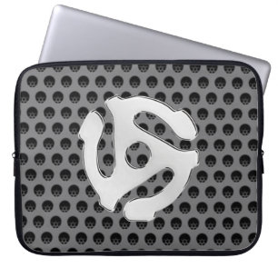 Funda Para Portátil Impresión para DJ de 45 espaciadores Guay Silver C