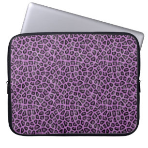 Funda Para Portátil Impresión púrpura de leo