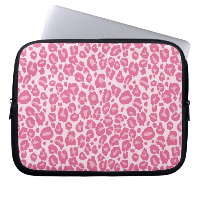 Funda Para Portátil Impresión rosada del guepardo (Frente)