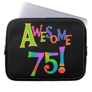 Funda Para Portátil Impresionantes camisetas y regalos de 75 cumpleaño