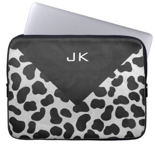 Funda Para Portátil Impresiones dálmatas en blanco y negro
