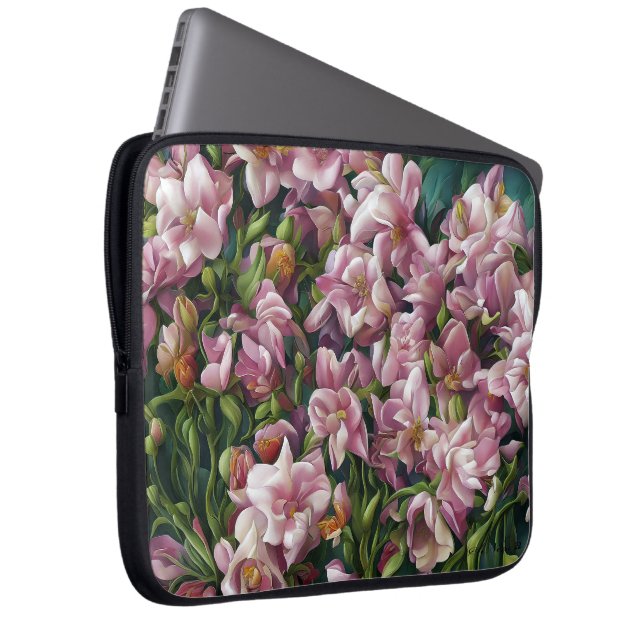 Funda Para Portátil Impresiones de flores silvestres (Anverso derecho)