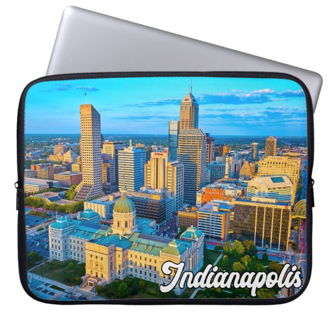Funda Para Portátil Indianápolis, Indiana, Estados Unidos (Frente)