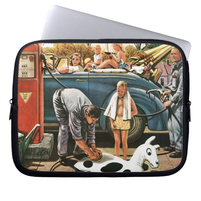 Funda Para Portátil Inflación del juguete de la playa (Frente)