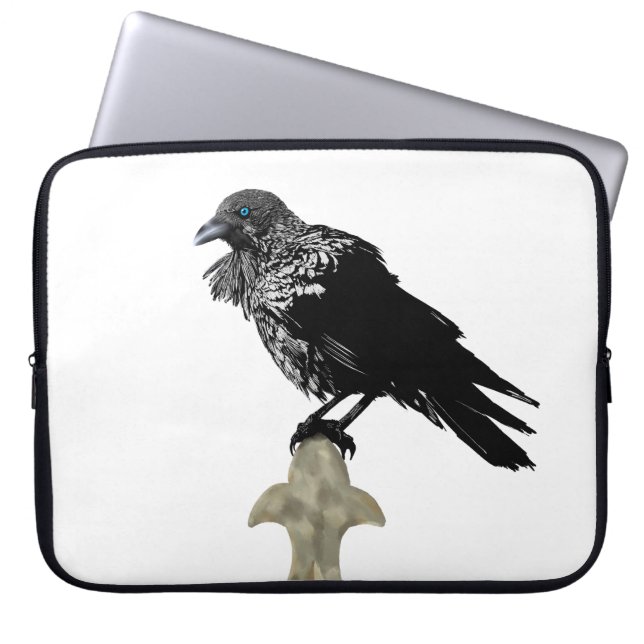 Funda Para Portátil Inked Raven (Frente)