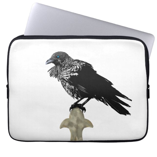 Funda Para Portátil Inked Raven (Frente)