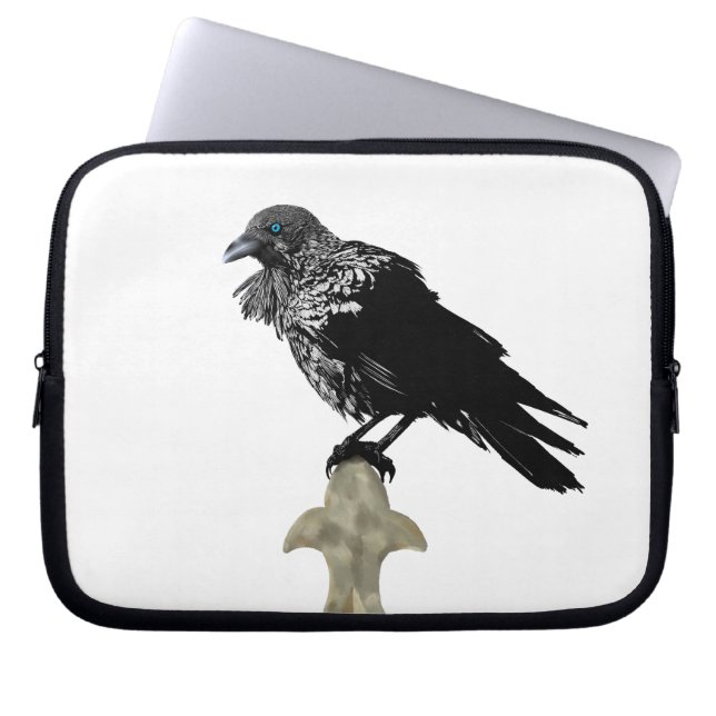 Funda Para Portátil Inked Raven (Frente)