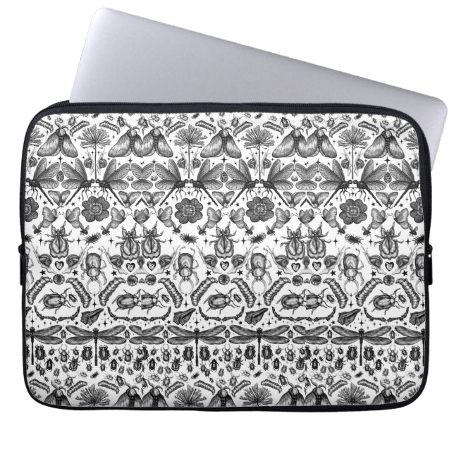 Funda Para Portátil Insectos y fallos (Frente)