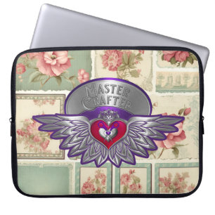 Funda Para Portátil Insígnia de Álbum de Recortes Maestro