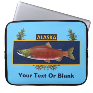 Funda Para Portátil Insignia de pescador de combate Alaska