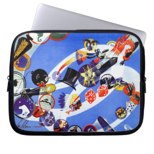 Funda Para Portátil Insignias de la escuadrilla