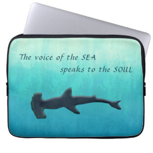 Funda Para Portátil Inspiraciones costeras de Ombre