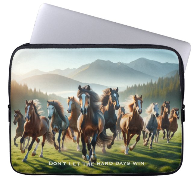 Funda Para Portátil Inspirador motivacional (Frente)