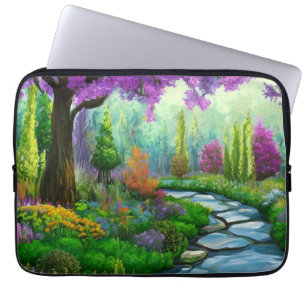 Funda Para Portátil Inspirando paisajes boscosos