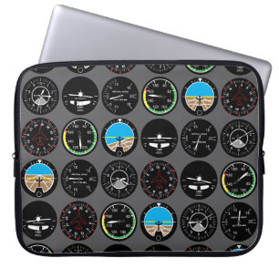 Funda Para Portátil Instrumentos de vuelo