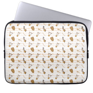 Funda Para Portátil Instrumentos musicales etíopes