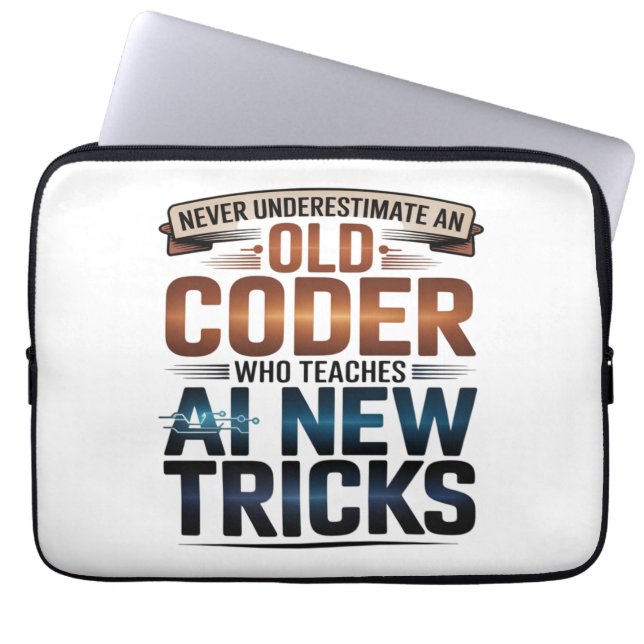 Funda Para Portátil Inteligencia Artificial Diseño de Codificador Anti (Frente)
