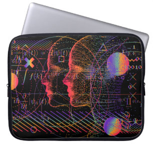 Funda Para Portátil Inteligencia artificial y concepto de realidad vir