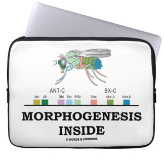 Funda Para Portátil Interior de la morfogénesis (genes de la caja