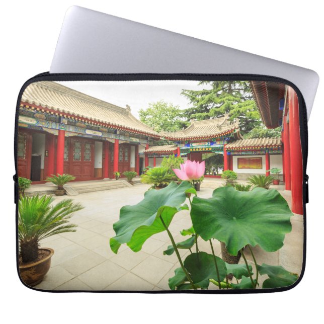 Funda Para Portátil Interior de la Pagoda de China (Frente)