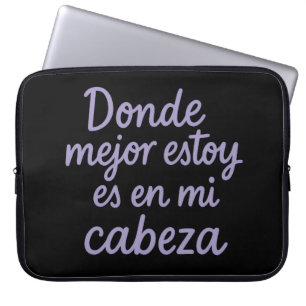 Funda para portátil - Introversión con estilo