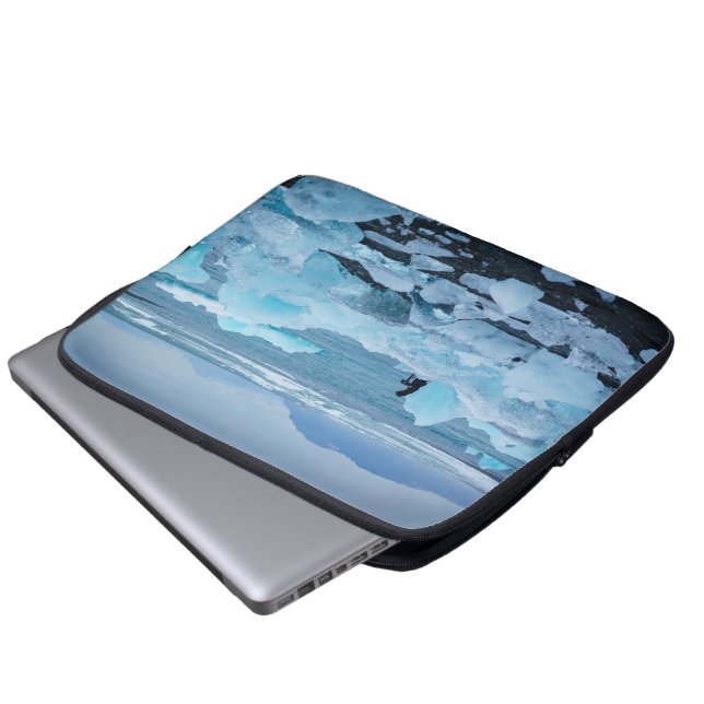 Funda Para Portátil invierno de nieve (Inferior anverso)
