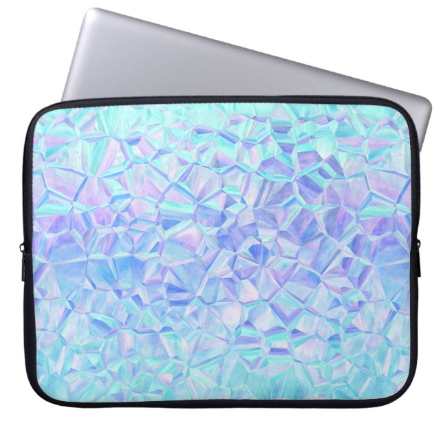 Funda Para Portátil iridescencia helada : (Frente)