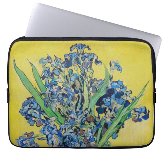 Funda Para Portátil Irises Vincent van Gogh (Frente)