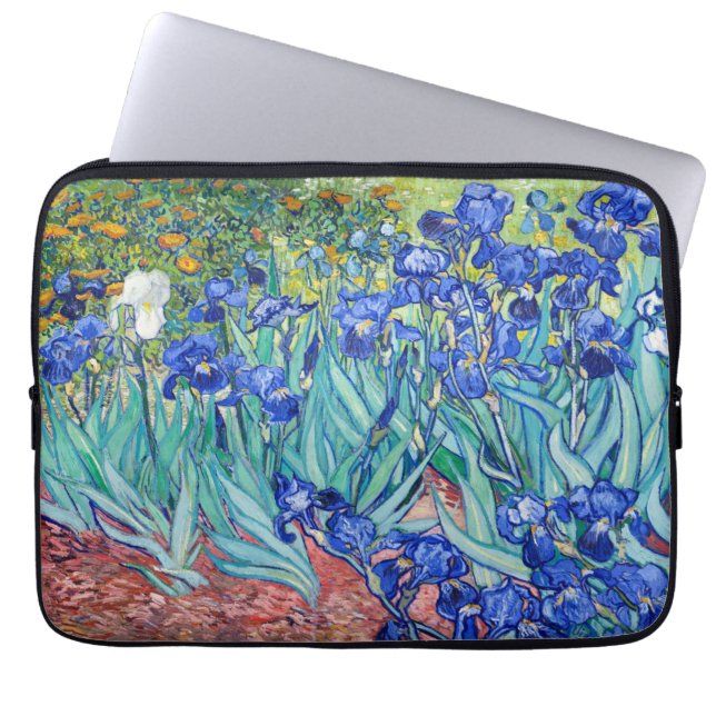 Funda Para Portátil Irises Vincent van Gogh (Frente)