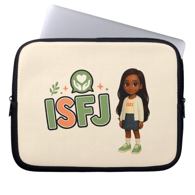 Funda Para Portátil ISFJ — A Guardiã da Harmonia (Frente)