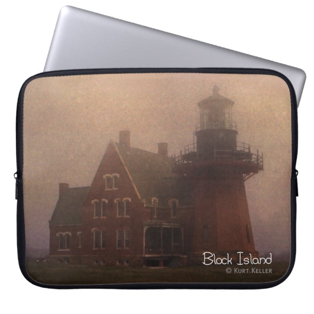 Funda Para Portátil Isla de bloques (Frente)