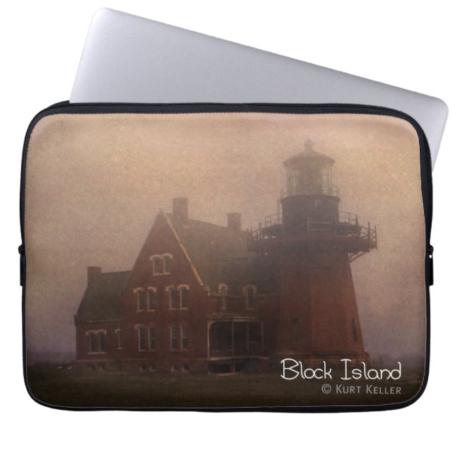 Funda Para Portátil Isla de bloques (Frente)