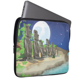 Funda Para Portátil Isla de Pascua Moai