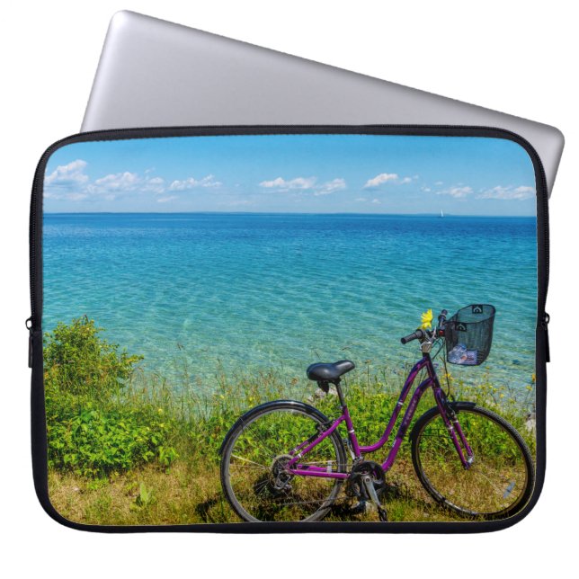 Funda Para Portátil Isla Mackinac (Frente)