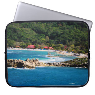 Funda Para Portátil Isla Tranquila Paraíso Labadee Haití